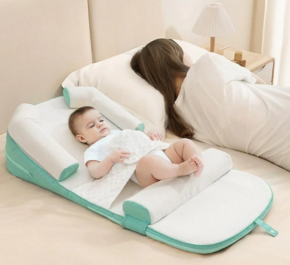 SleepWell™ Ultimate Comfort Anti-Reflux & Anti-Roll Baby Support Bed