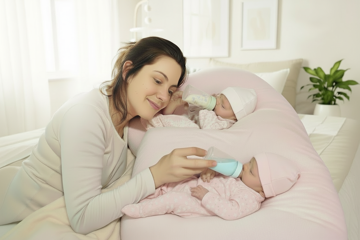 TwinHaven™ Luxe Nursing & Support Pillow