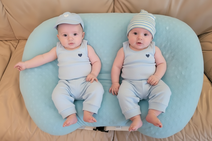 DuoNest™ Luxe Twin Nursing & Support Pillow