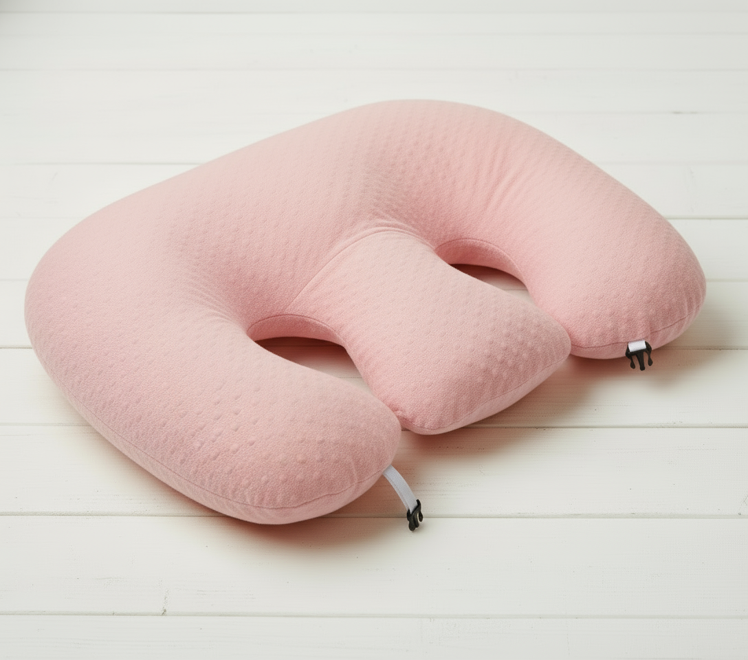 DuoNest™ Luxe Twin Nursing & Support Pillow