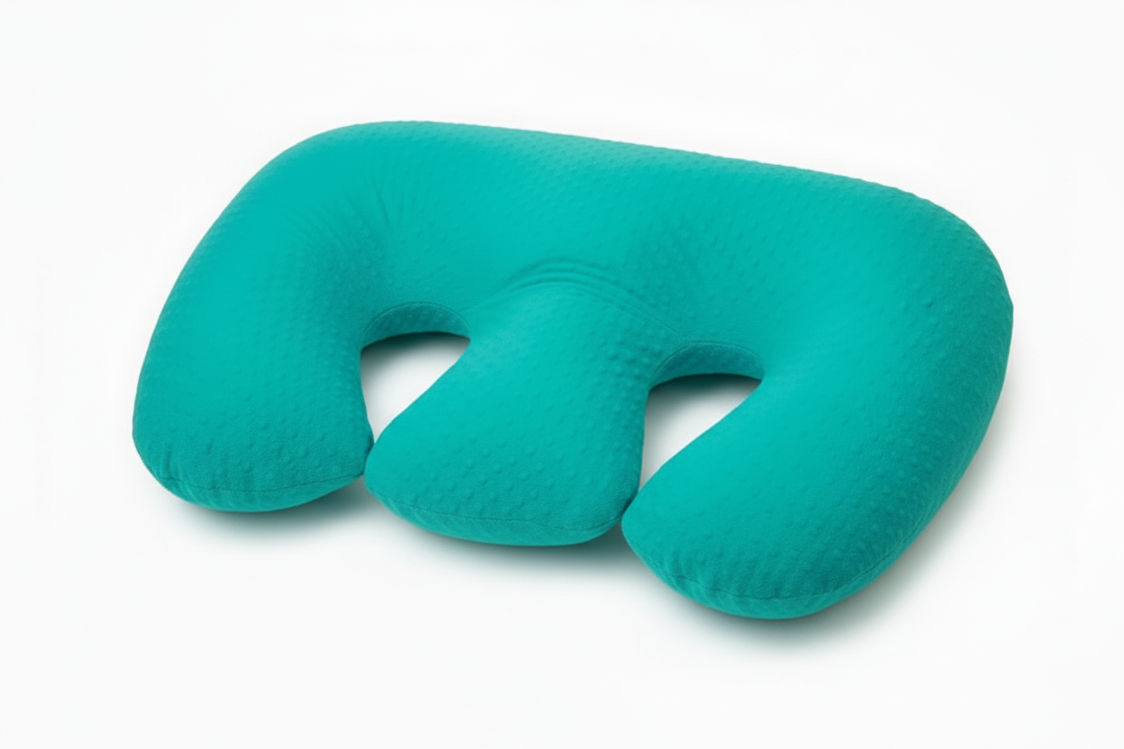 DuoNest™ Luxe Twin Nursing & Support Pillow