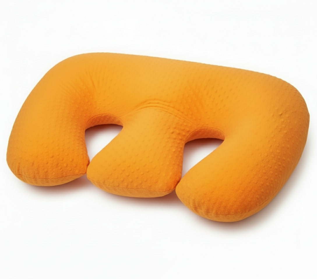 DuoNest™ Luxe Twin Nursing & Support Pillow