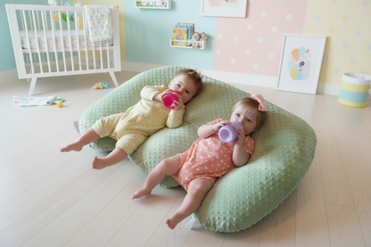 DuoNest™ Luxe Twin Nursing & Support Pillow