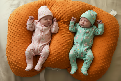 DuoNest™ Luxe Twin Nursing & Support Pillow