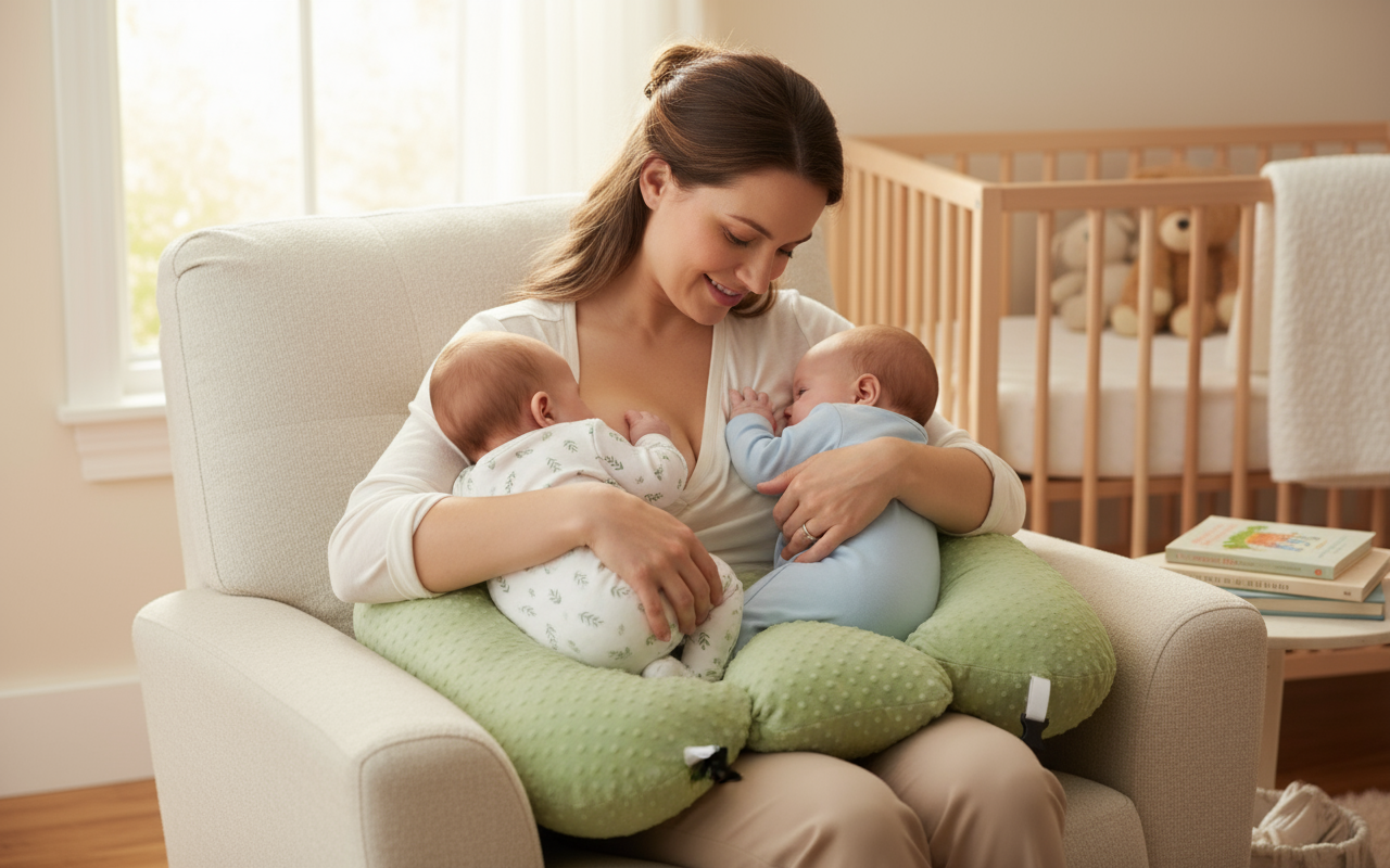 TwinHaven™ Luxe Nursing & Support Pillow