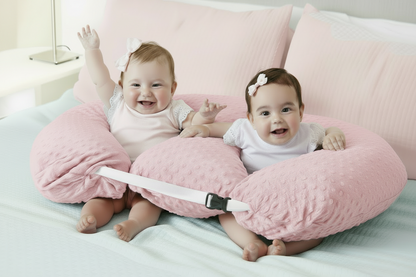 DuoNest™ Luxe Twin Nursing & Support Pillow