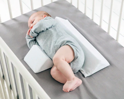 Newborn Baby Side Support Pillow Wedge with Removable Cover