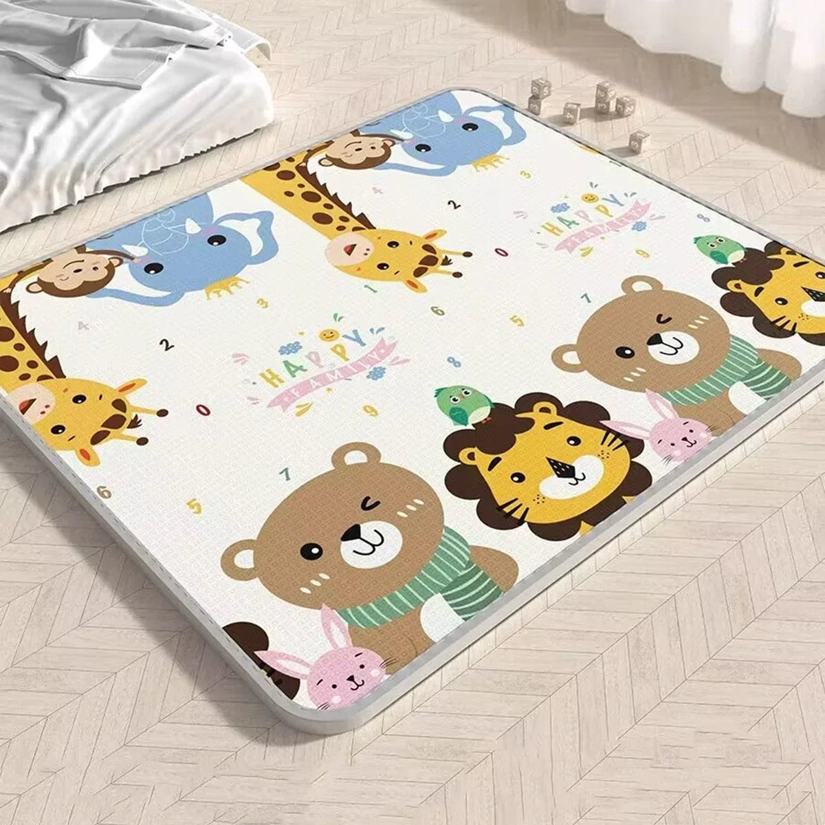 Baby Play Mat - black 180x120x1cm product view