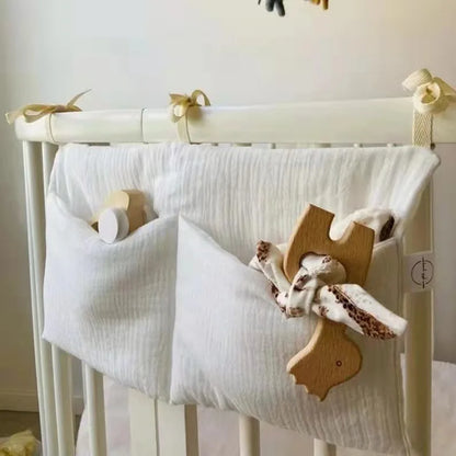 Premium Baby Crib Organizer for Effortless Nursery Storage