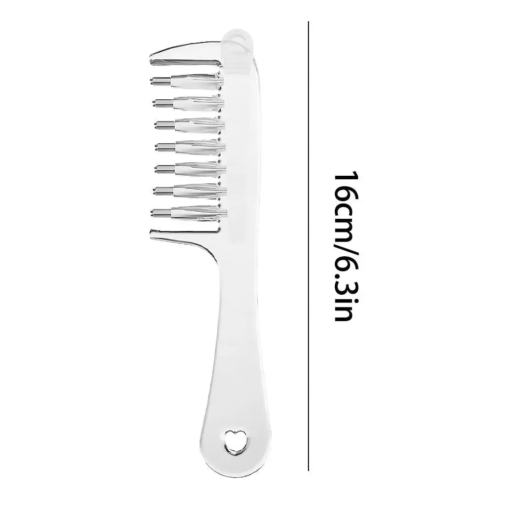 Scalp Liquid Guide Comb Mini Portable Head Applicator Hair Care Comb Anti-Static Scalp Nourish Hair Guide Comb