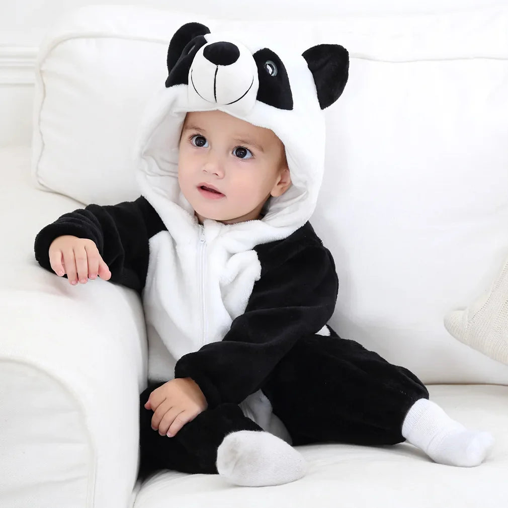 Cozy & Snuggly Animal Baby Romper