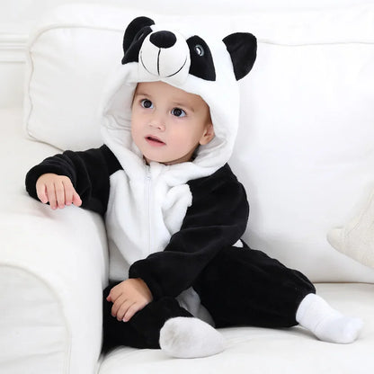 Cozy & Snuggly Animal Baby Romper