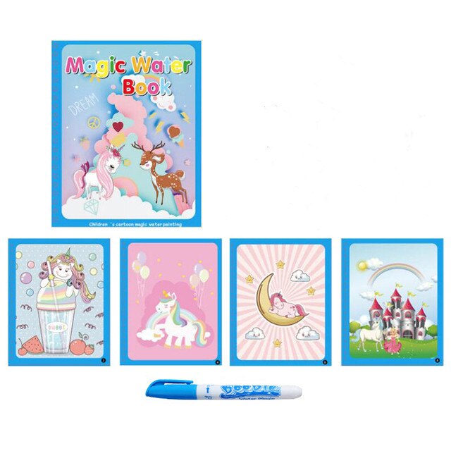 Aqua Doodle Water Coloring Book