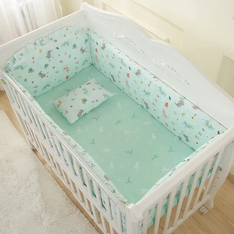 Baby Bed - Dinosaur Yellow for 120x65cm bed product view