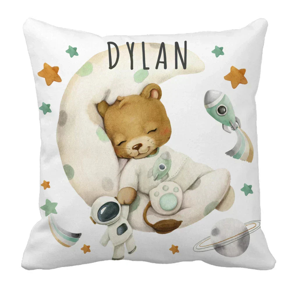 Space Bear Crib Bedding - PillowCase (40x40CM) product view
