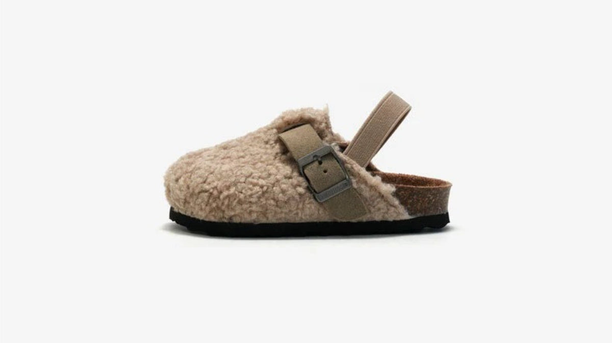 Unisex Kids' Wool Slip-On Moccasins