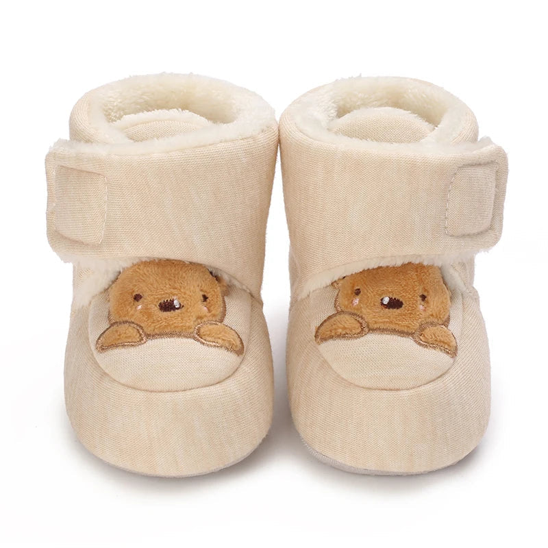 Newborn Baby Soft Cotton Winter Shoes First Walkers