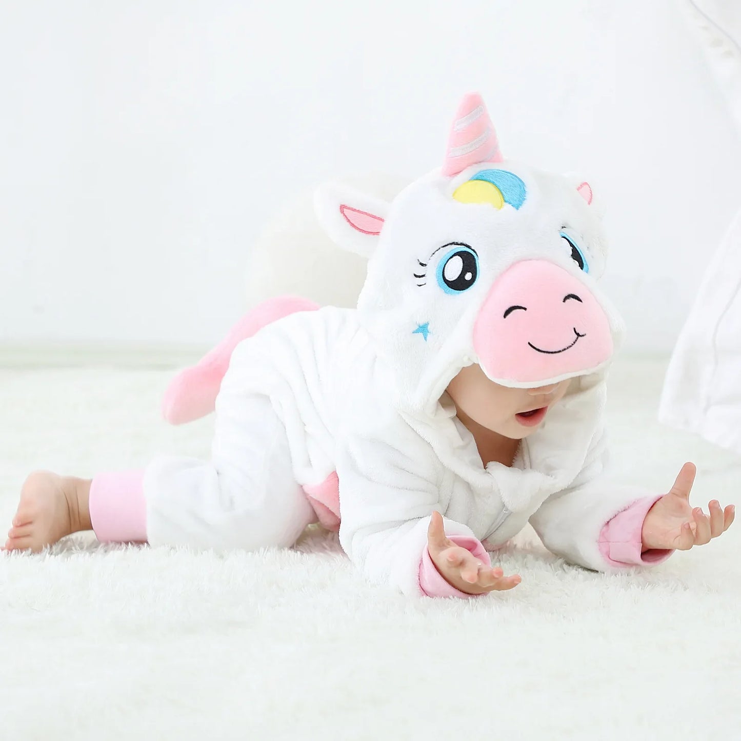 Cozy & Snuggly Animal Baby Romper