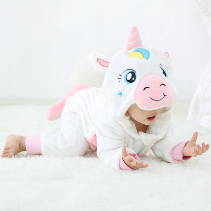 Cozy & Snuggly Animal Baby Romper