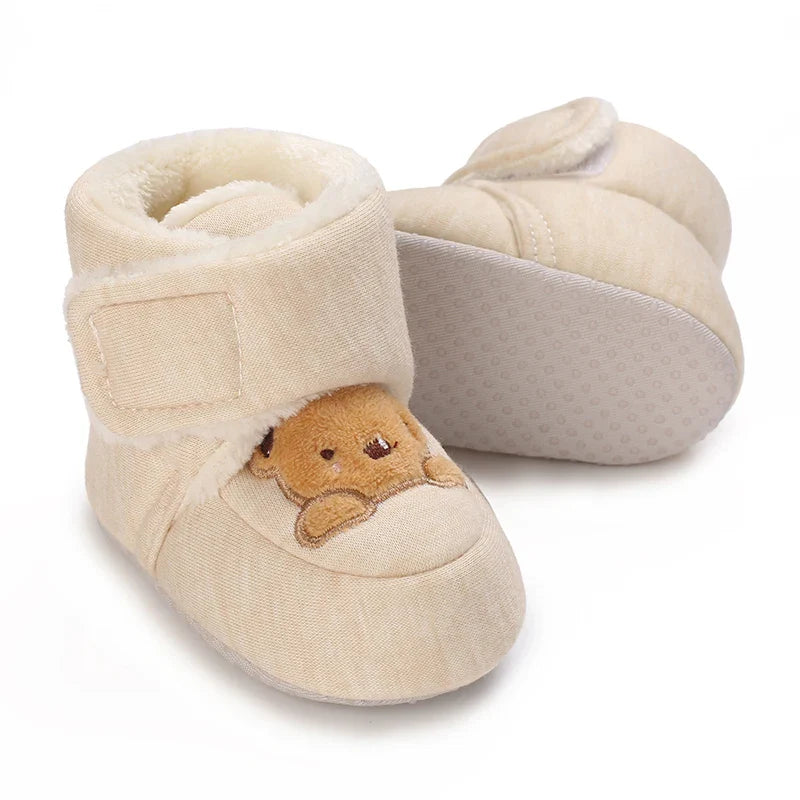 Newborn Baby Soft Cotton Winter Shoes First Walkers