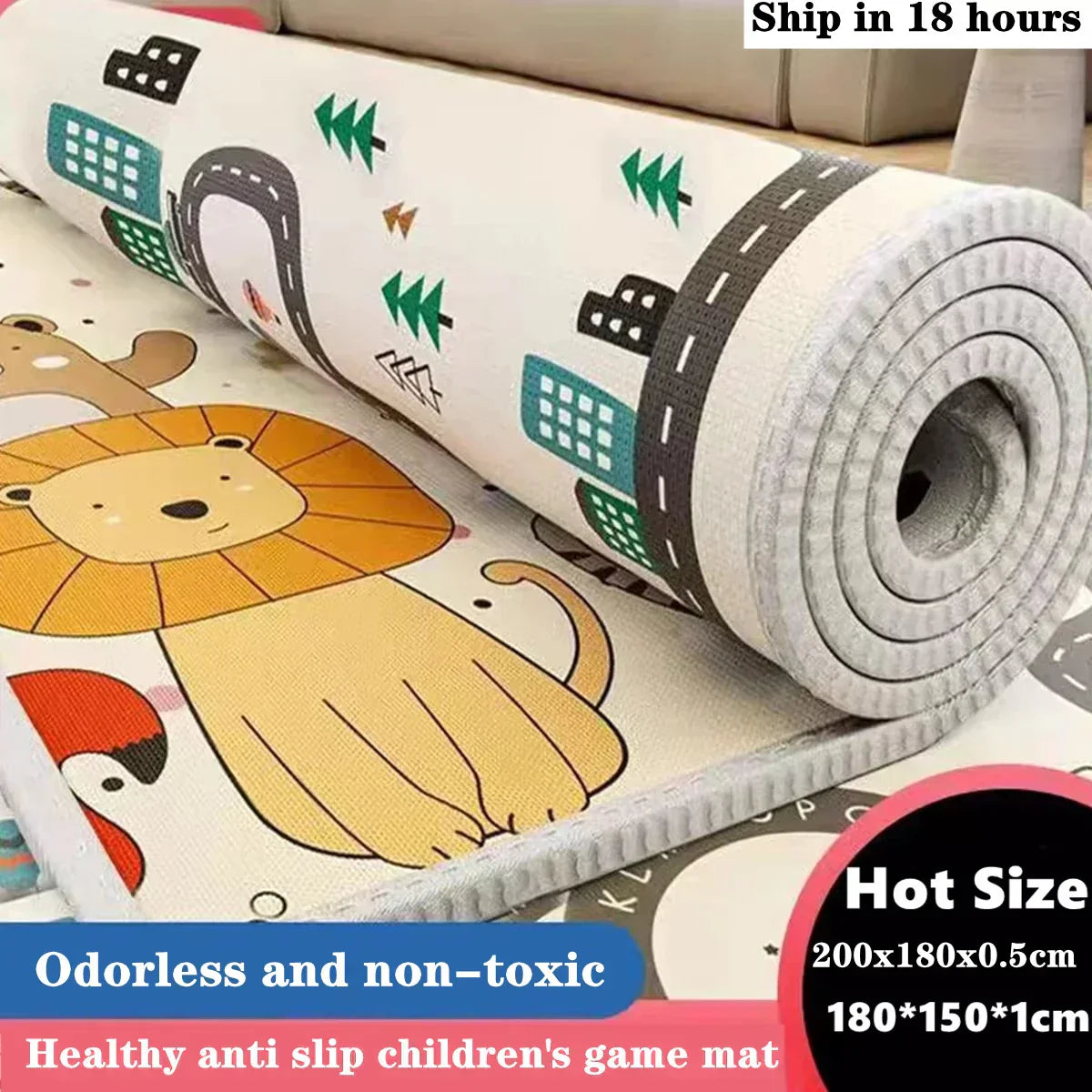 Baby Play Mat - Double sided pattern 10 180x150x1cm product view