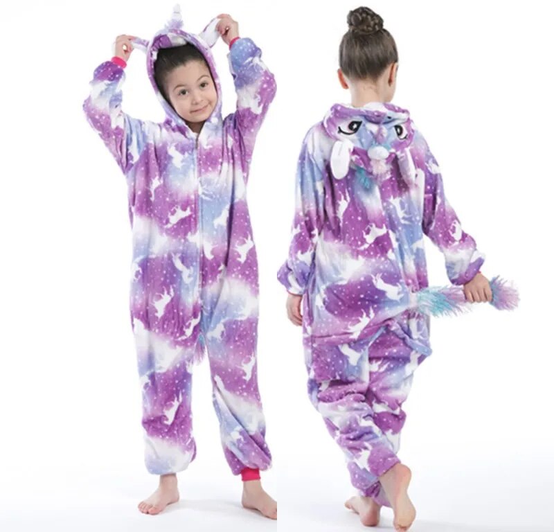 Unicorn Hooded Pajama