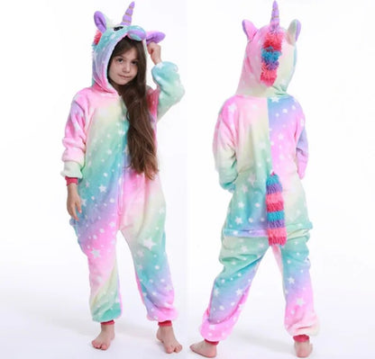 Unicorn Hooded Pajama