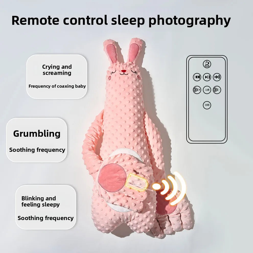 Baby Sleeping Pillow for Newborn Patting Doll with Soothing Palm Remote Control Electric Baby Hand Pillow Soothing Palm Patting