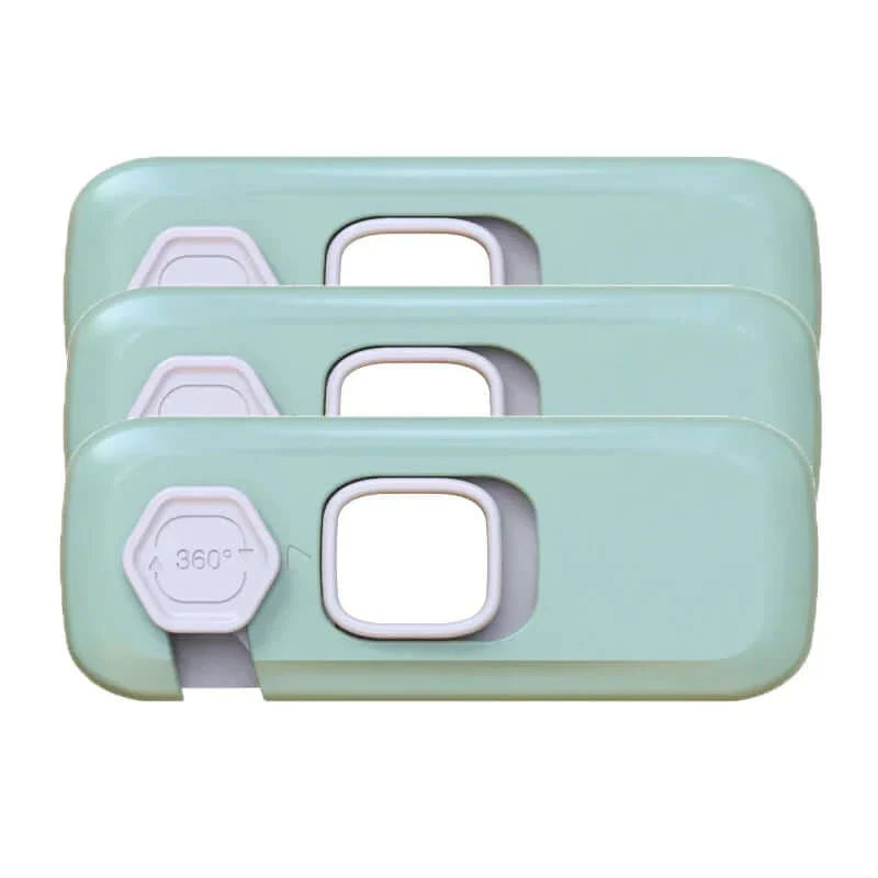 Child Safety Toddler Cabinet & Door Handle Lock (6 Pack)
