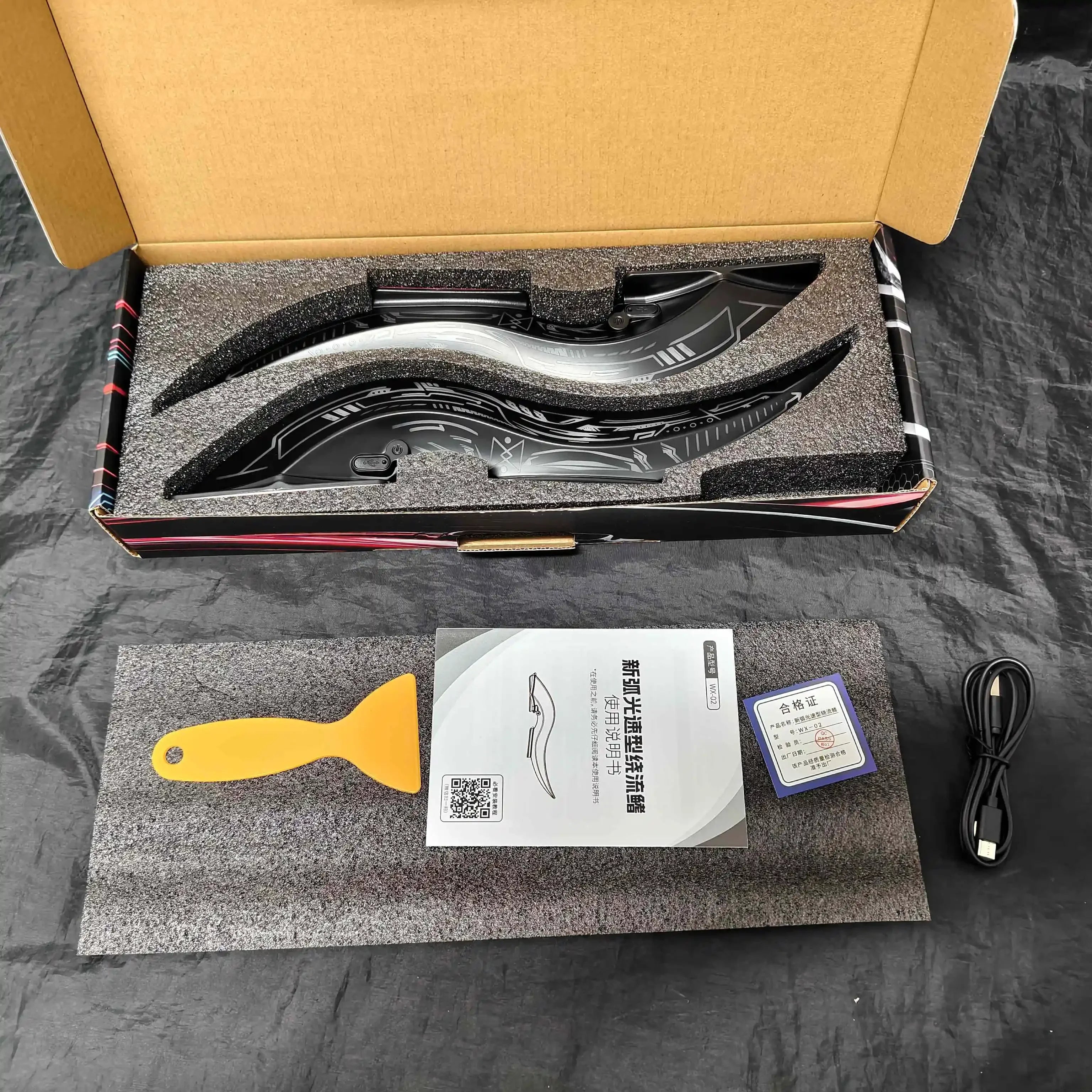 1Set 32 LED Light Modes Dragon Horn Car Roof Fins, Touch Dimmable Waterproof Auto Decoration, Universal Car Exterior Accessory