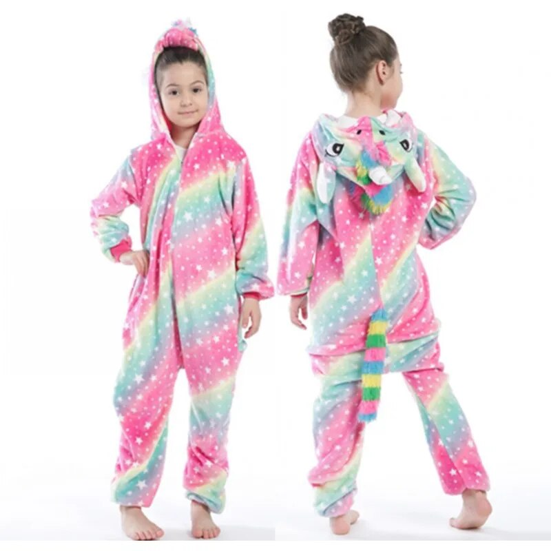 Unicorn Hooded Pajama