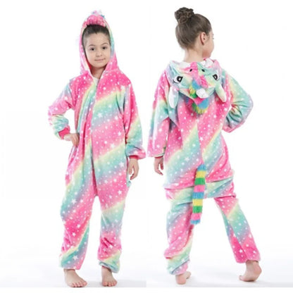 Unicorn Hooded Pajama