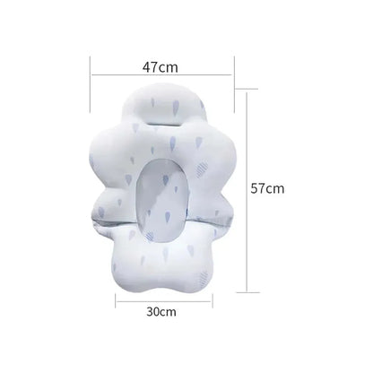 Baby Bathtub with Non-Slip Mat Cushion