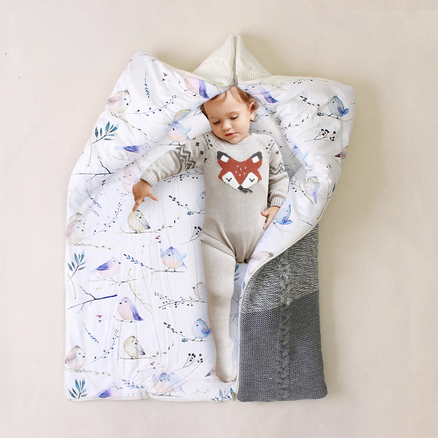 Cozy Warm Baby Wearable Blanket Sleeping Sack