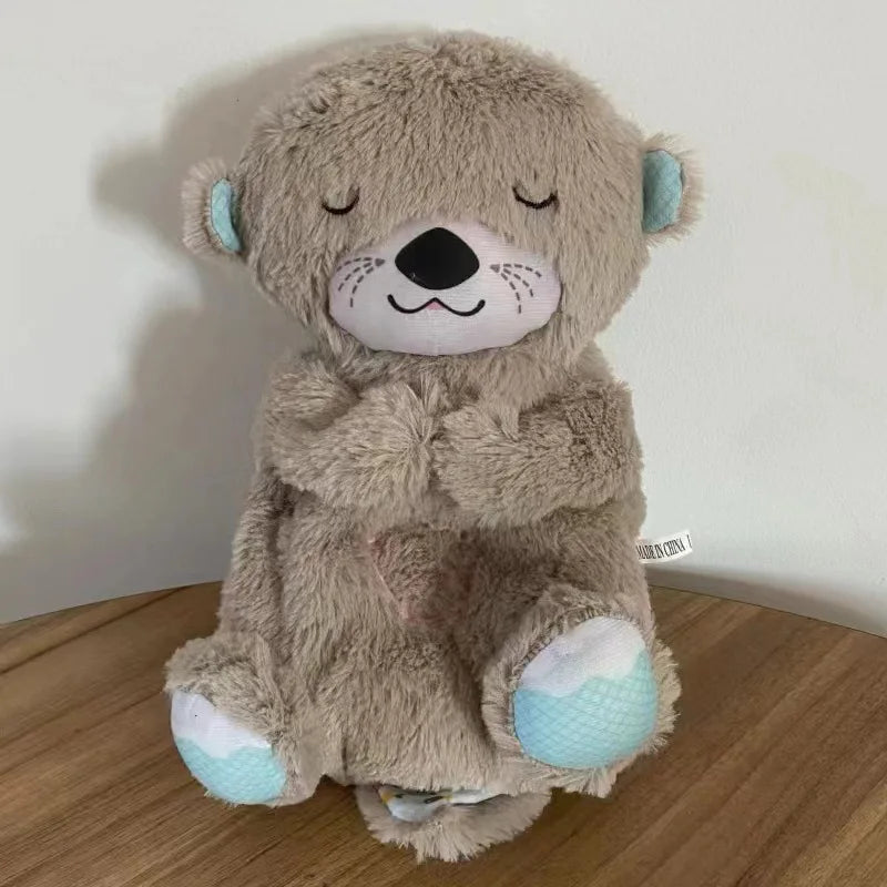 Baby Breathing Otter Plush