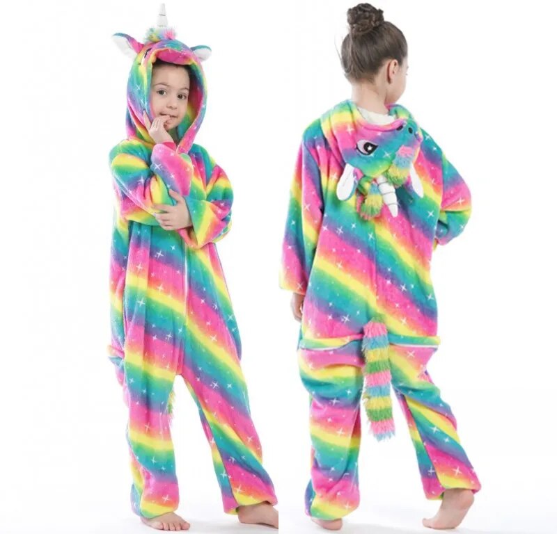 Unicorn Hooded Pajama