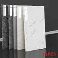 10-Pack Self-Adhesive Marble Tile Stickers – Waterproof 30x60cm PVC Peel-and-Stick Tiles for Kitchen & Bathroom Walls/Floors