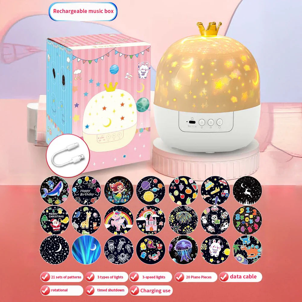 Sweet Dream Best Night Projector Light with Remote Control for Baby & Toddler