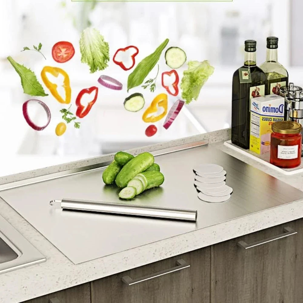 Grade Stainless Steel Chopping Board Cutting - 304 sticky board 2 product view