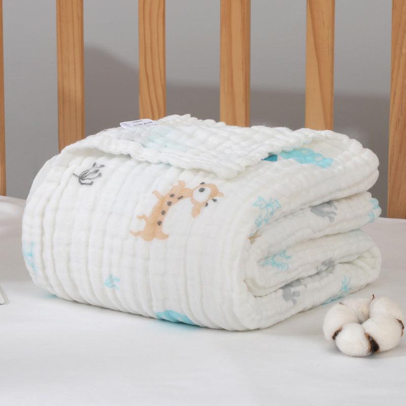 Six Layers Muslin Crinkle Blanket