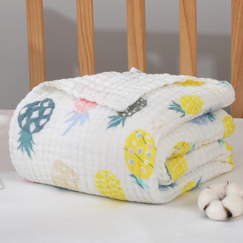 Six Layers Muslin Crinkle Blanket