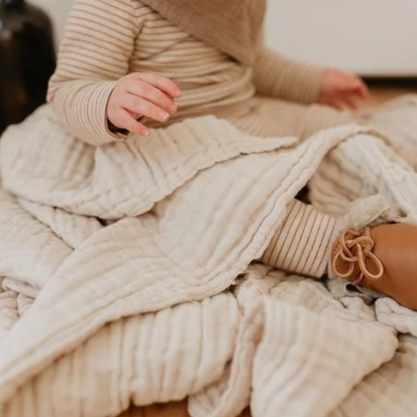 Six Layers Muslin Crinkle Blanket