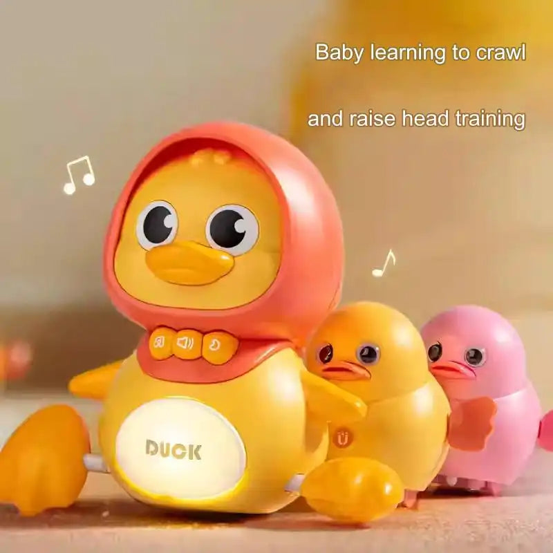 Plush Toy - Pink duck mother+3small duck product view