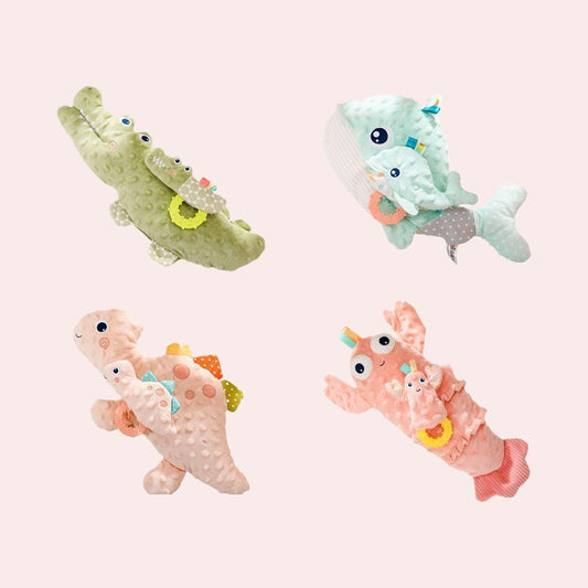 Patting Hand for Baby Sleep, 14inch Plush Lobster Baby Butt Patter Toy