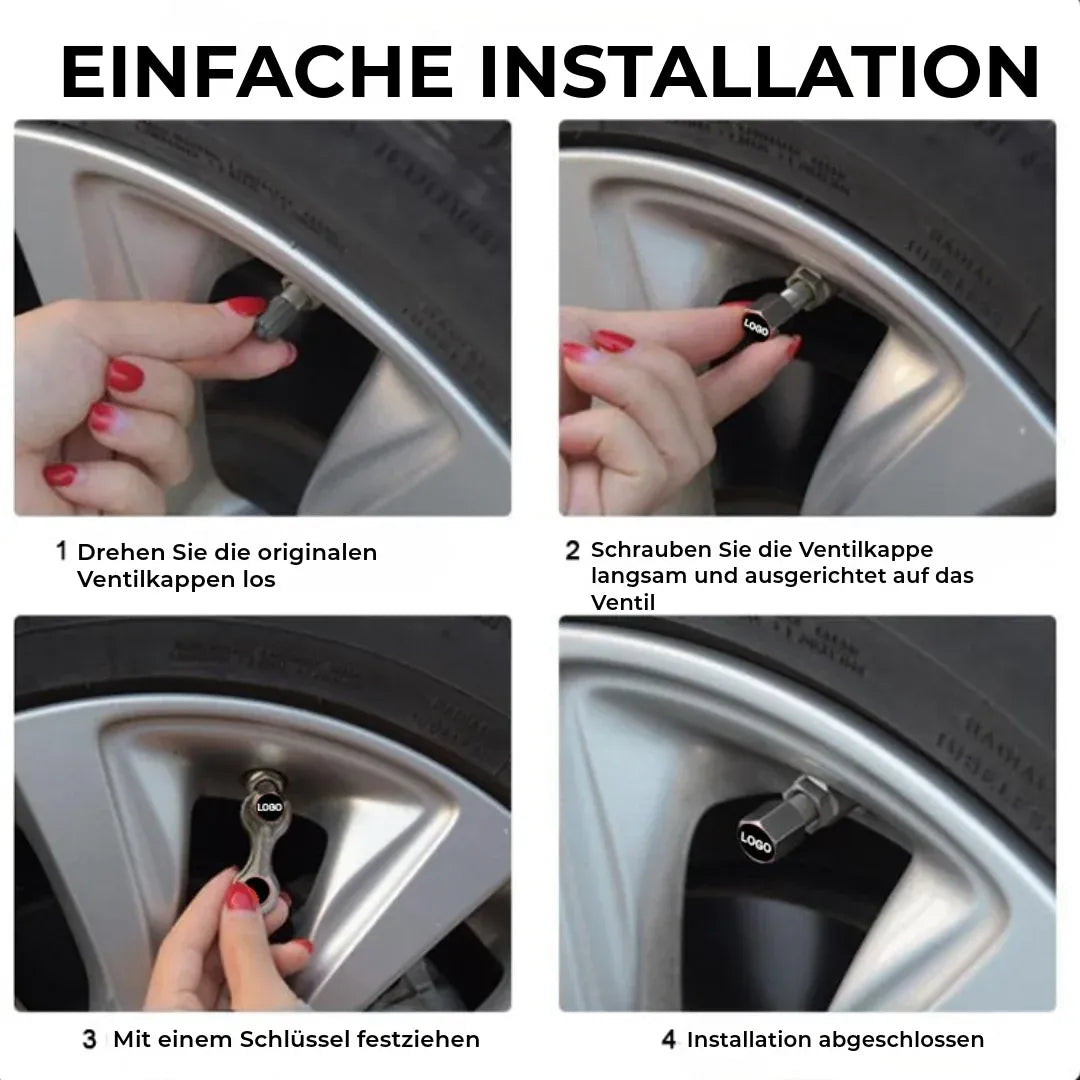 Auto-Logo Ventilkappe