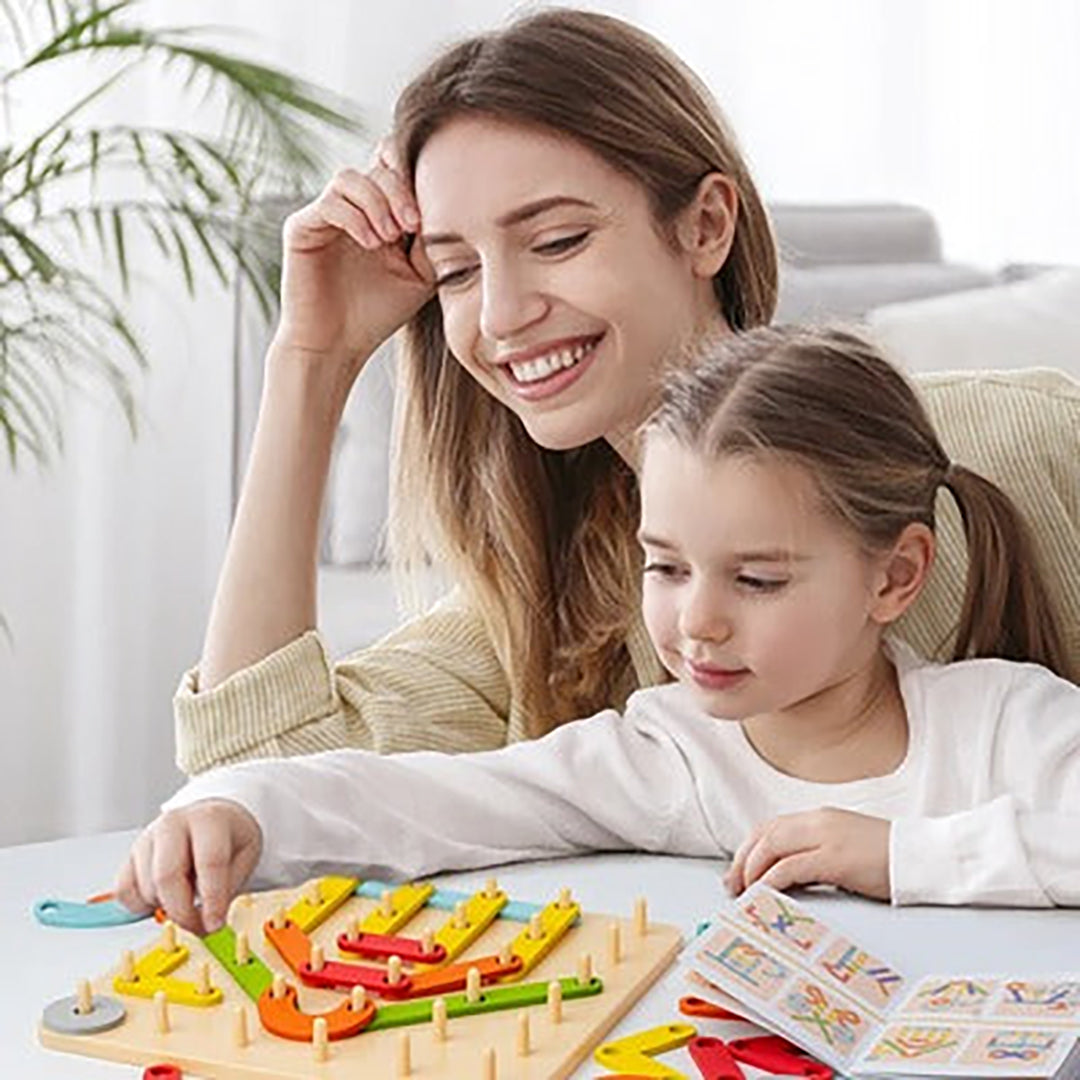 Montessori Puzzle Board – Inspiring Creative Play and Thinking for Kids
