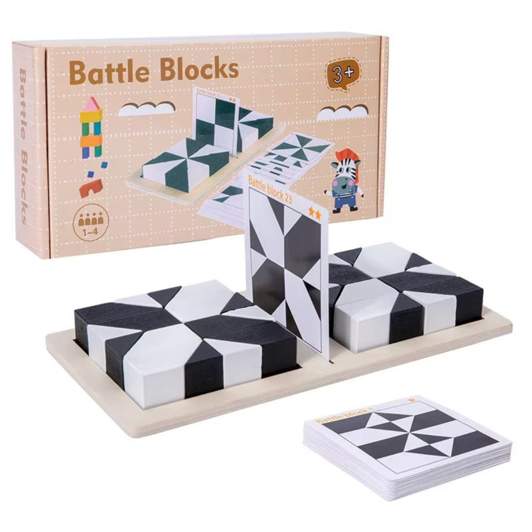 Pocket-Sized Two-Color Logic Game for Kids