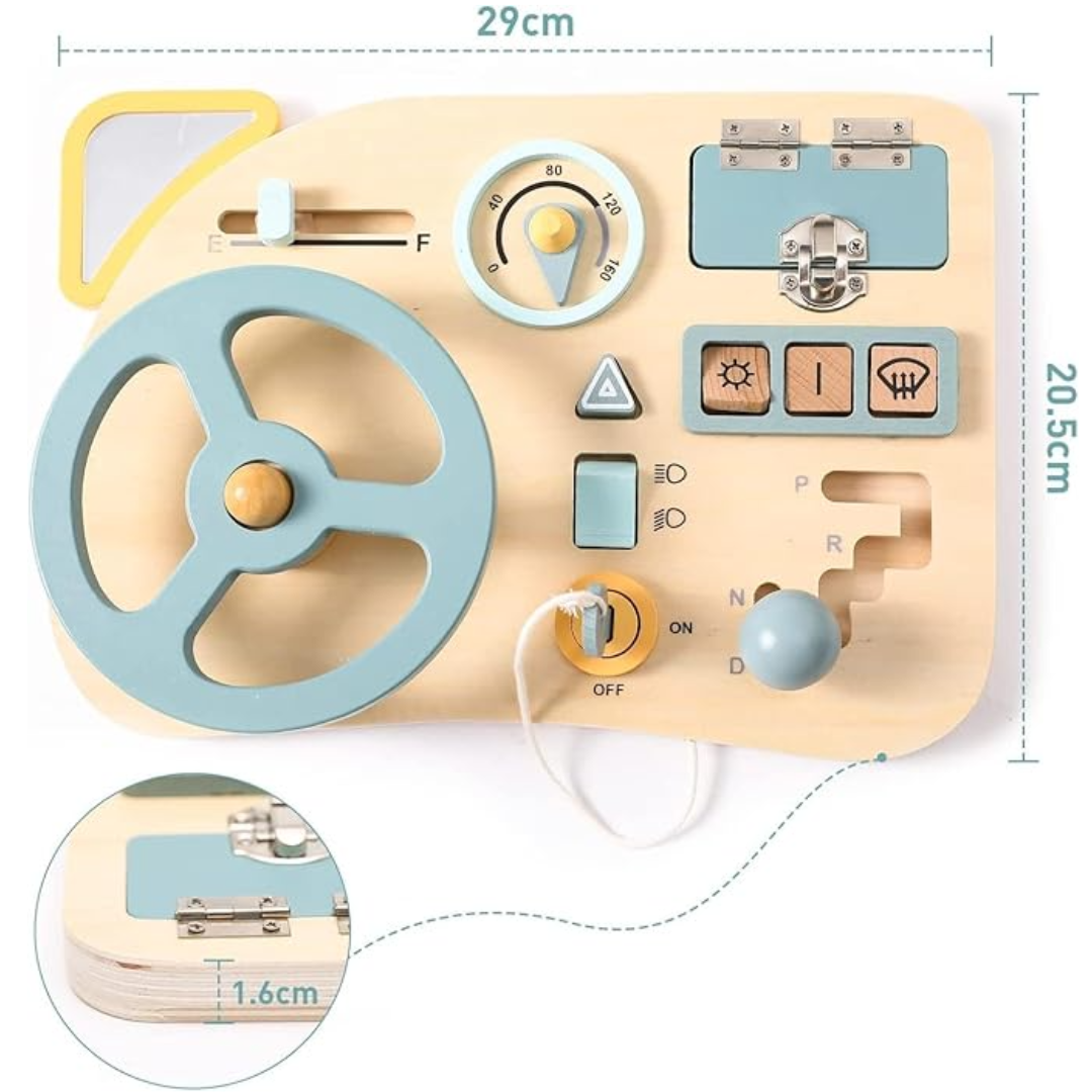 Wooden Sensory Toy for Infants – Promoting Early Development