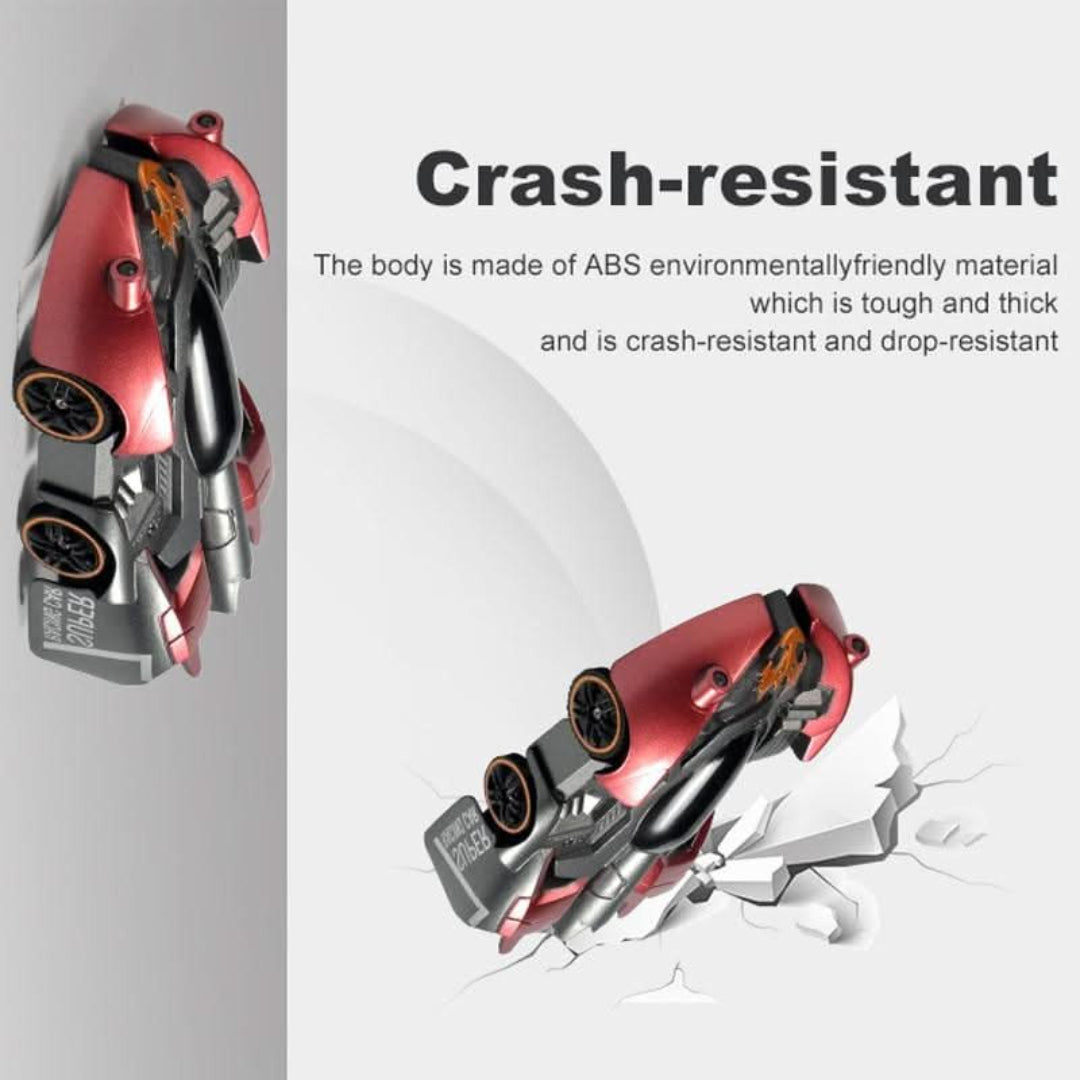 Wall-Crawling RC Stunt Car - Defy Gravity with Thrilling Wall and Ceiling Driving!