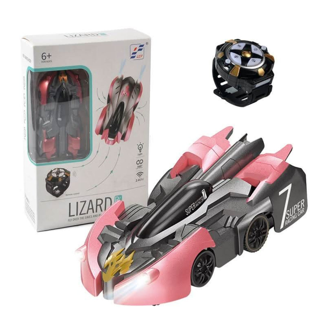 Wall-Crawling RC Stunt Car - Defy Gravity with Thrilling Wall and Ceiling Driving!